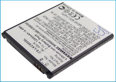 Battery  t mobile haute capacitée bl-48ln mytouch q