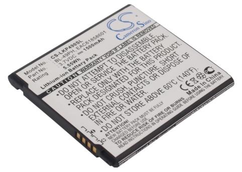Battery mobile lg f120l