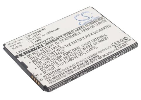 Battery  lg haute capacitée e940 e980