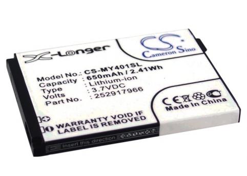 Battery for phone sagem my401c my401l my 401c my 401l mobile