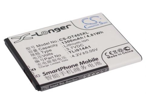 Battery for phone alcatel tli014a1 ot 4005d mobile