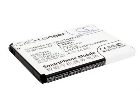Battery  zte haute capacitée v930 u970