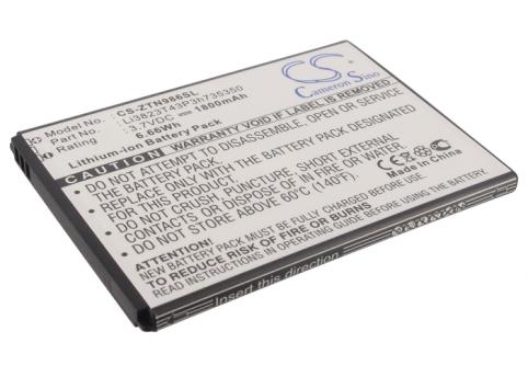 Battery  zte haute capacitée li3823t43p3h735350 n986