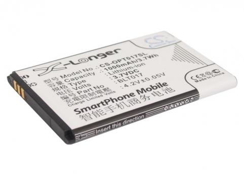 Battery mobile oppo r601