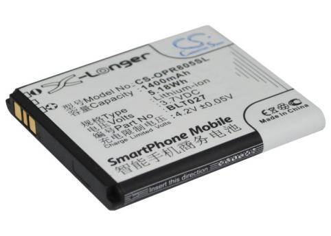 Battery mobile oppo r805