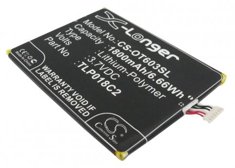 Battery  alcatel tlp018c2 ot-6033x