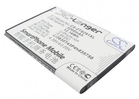 Battery  zte li3830t43p4h835750