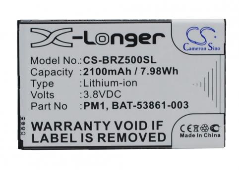 Battery mobile blackberry z5