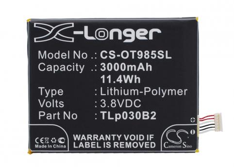 Battery  vodafone tlp030b2