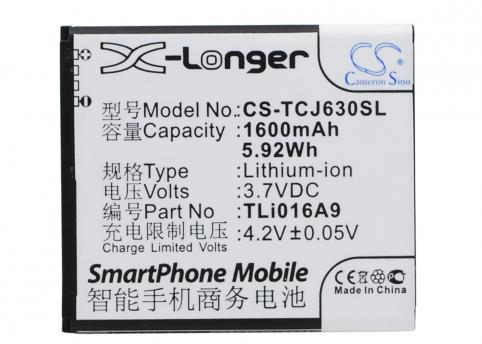 Battery  tcl tli016a9 j630t
