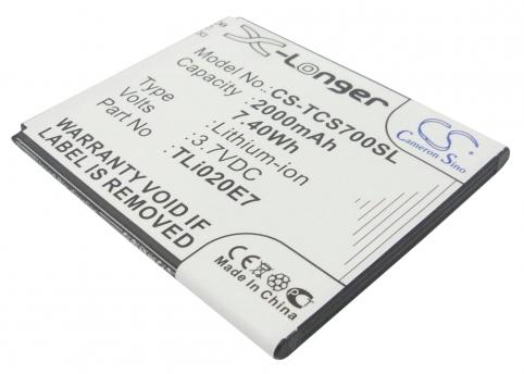 Battery  tcl tli020e7 s700t
