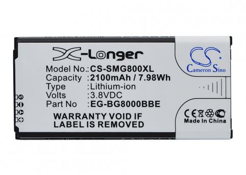 Battery  samsung haute capacitée eg-bg8000bbe galaxy s5 neo