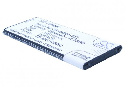 Battery for phone samsung eb bn916bbc galaxy note 4 china mobile mobile
