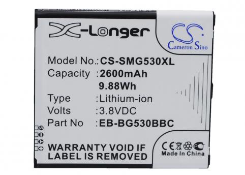 Battery for phone samsung mobile sm g531f