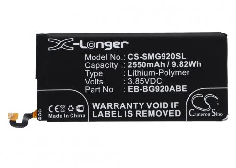 Battery mobile samsung galaxy s6