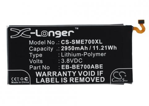 Battery mobile samsung sm e700s