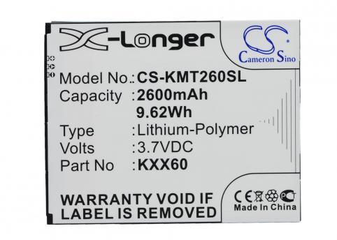 Battery  kazam kxx60