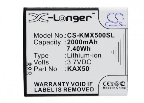 Battery  kazam klb200n289 trooper x5.0