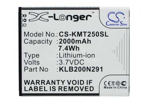 Battery  kazam klb200n291