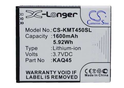 Battery  kazam kaq45 cyfal022089