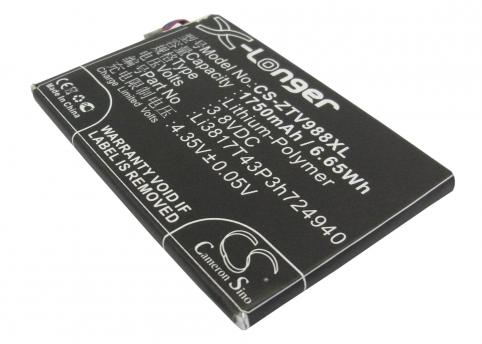 Battery  zte li3817t43p3h724940