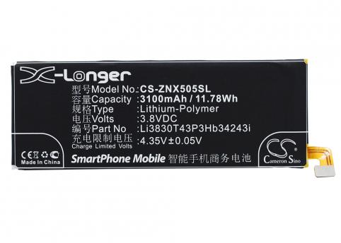 Battery  zte li3830t43p3hb34243i