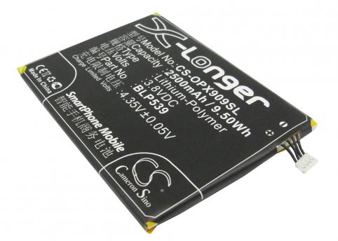 Battery mobile oppo x909t