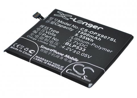 Battery mobile oppo finder