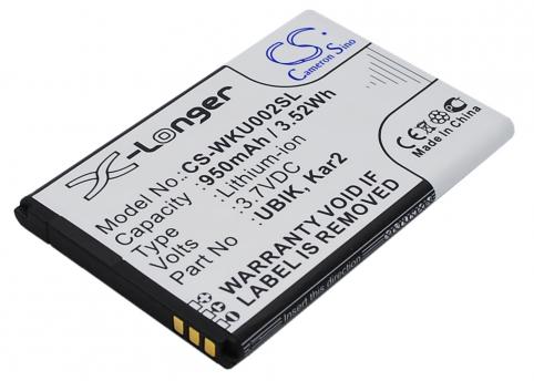 Battery for phone wiko mobile kar 2