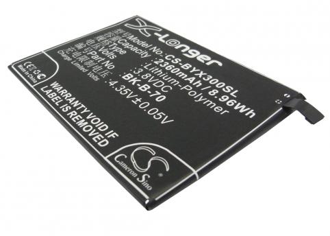 Battery  bbk bk-b-70 xshot x3l