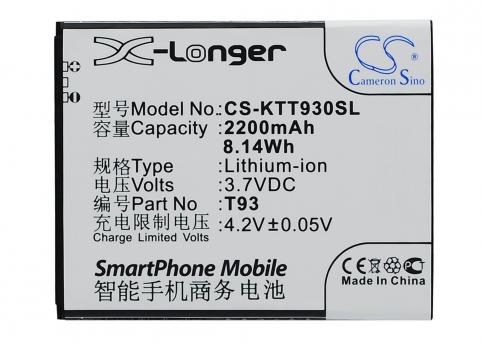 Battery  k touch t93 t93