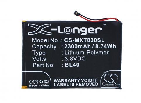 Battery mobile motorola xt830c