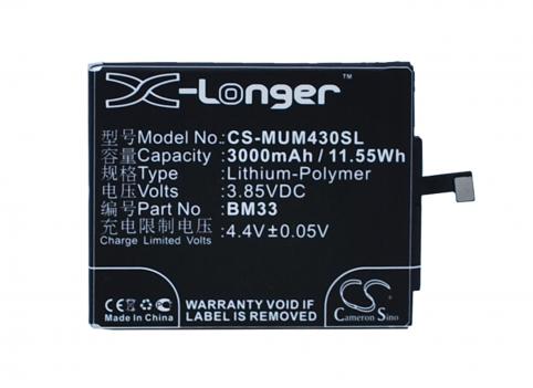 Battery mobile xiaomi x9