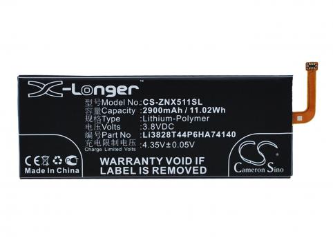 Battery  zte li3828t44p6ha74140 nubia z9