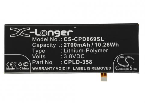 Battery  coolpad cpld-358 x7