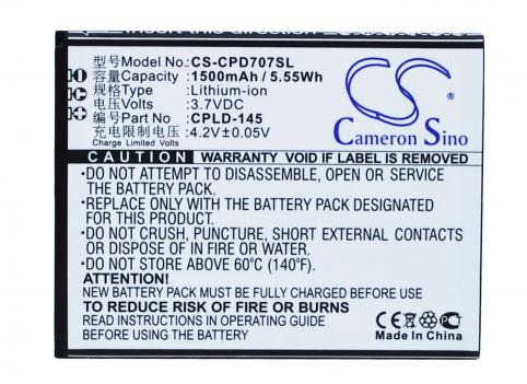 Battery  coolpad cpld-145 8707
