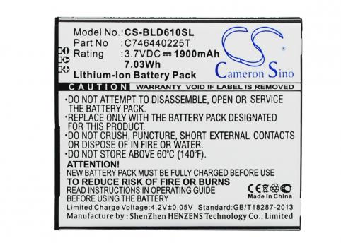 Battery  blu c746440225t 5.5