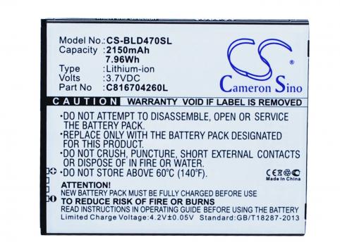 Battery  blu c816704260l dash 5.5