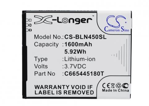 Battery  blu c665445180t neo 4.5