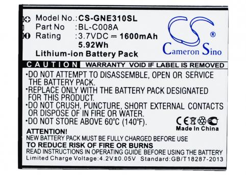 Battery  gionee bl-c008a elife e3
