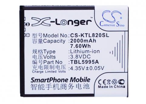 Battery  k touch tbl5995a l820