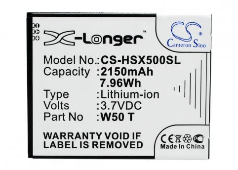 Battery  hasee w50 t x50
