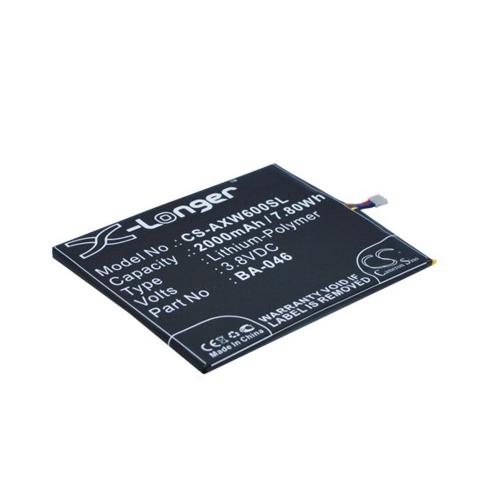 Battery mobile to w6