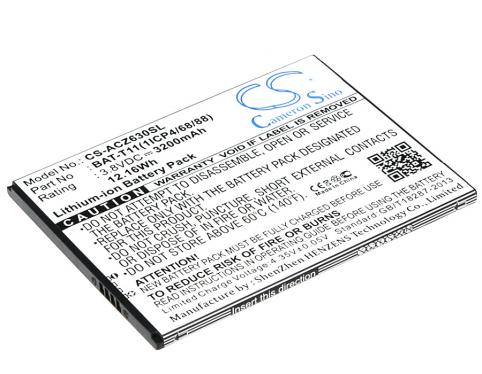 Battery  acer bat t11 1icp4 68 88 