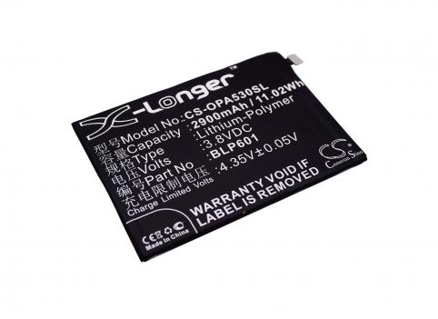 Battery for phone oppo blp601 a53 mobile