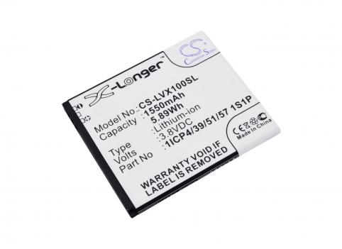 Battery mobile lava iris x1 atoms