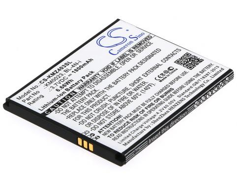 Battery  kruger matz bl-4n-i andromax i6c