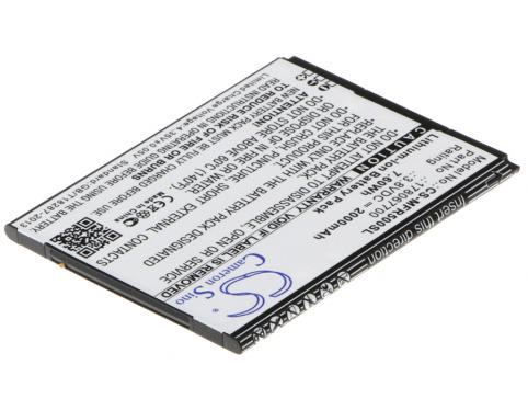 Battery for phone sfr mobile startrail 7