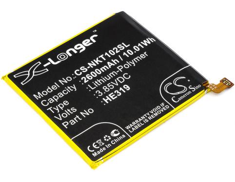 Battery for phone nokia he319 3 mobile