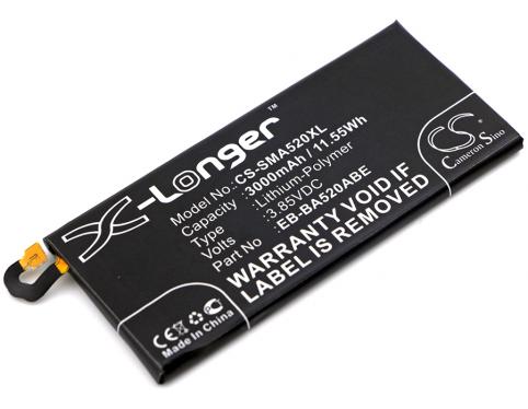 Battery for phone samsung j5 2017 sm a520f mobile